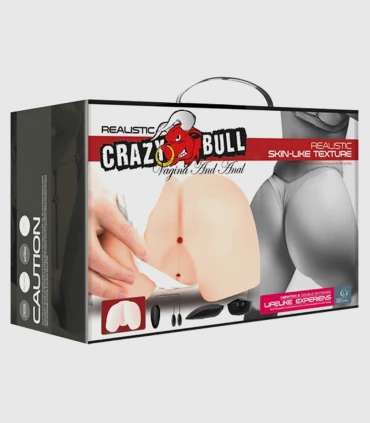 Posición 4 Realista con Vibración Crazy Bull