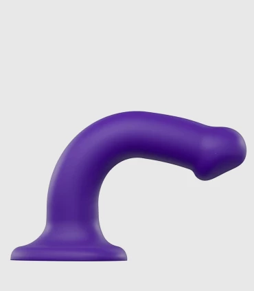 Dildo Dual Density Flexible Púrpura