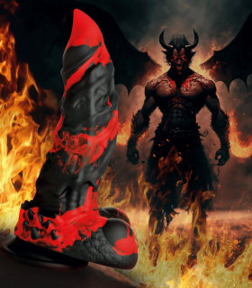 Fire Demon Monster - Dildo de Silicona Infernal