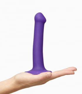 Dildo Dual Density Flexible Púrpura